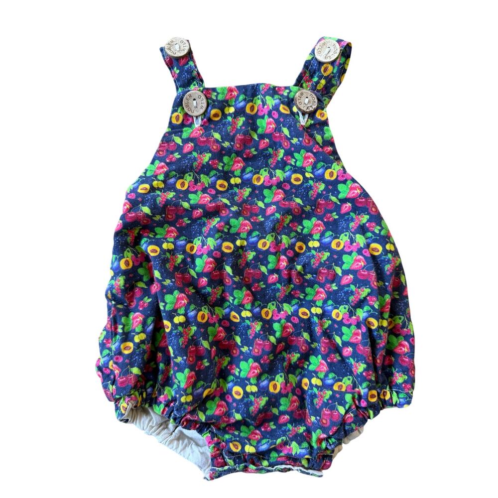 Nobler Wild Fruit Print Bubble Romper Baby 6-12M